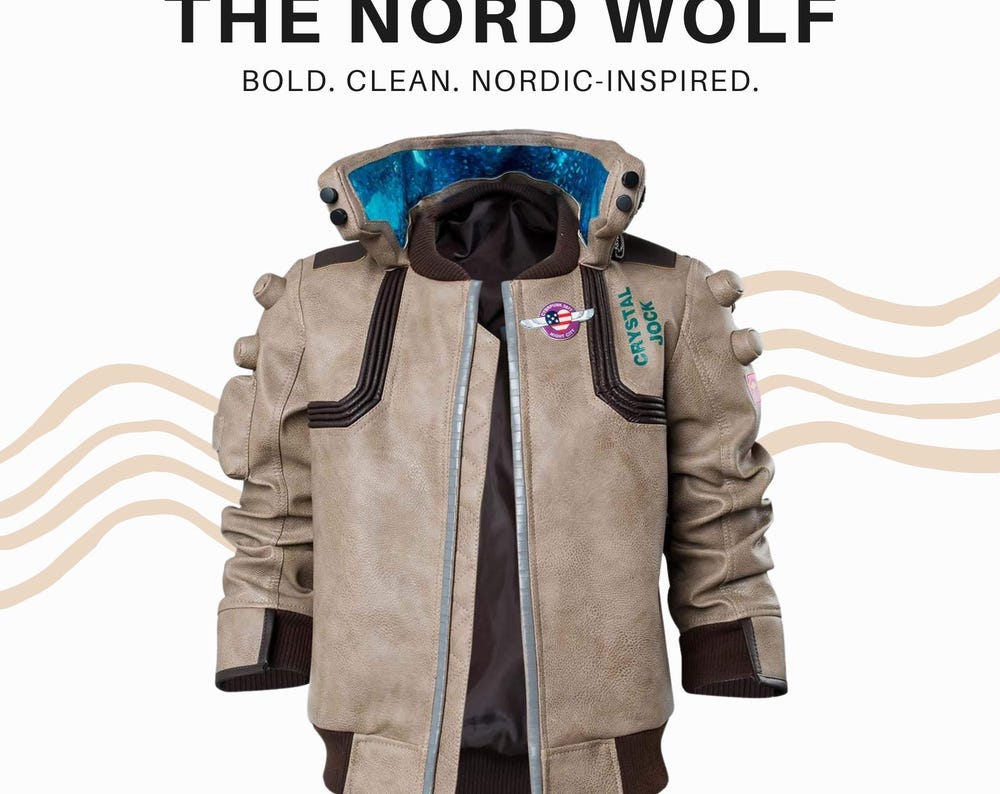 Cyberpunk 2077 Real Leather Samurai Bomber Jacket – Cosplay Coat