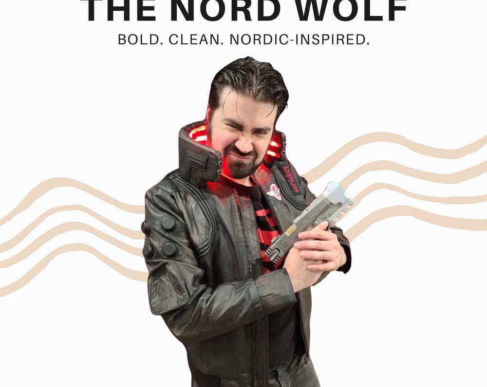 Cyberpunk 2077 Leather Jacket – Samurai LED Collar Cosplay Coat